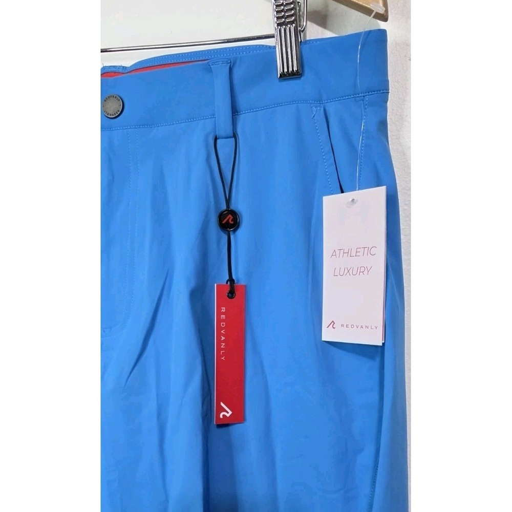 Athletic Luxury Men's Performance Shorts - Blue - Picture 2 of 8